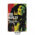 Постер "Bob Marley. My music fights against the system"