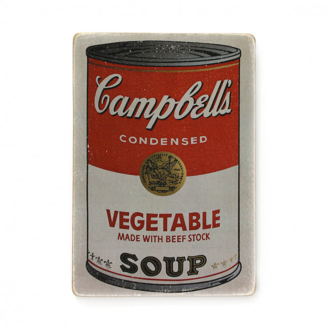 Постер "Andy Warhol. Енді Уорхол. Банка супу Кемпбеллс"