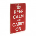 Постер "Keep calm and carry on"