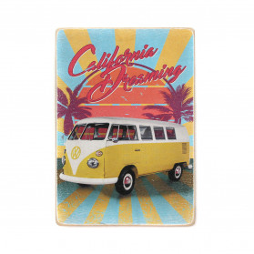 Постер "Volkswagen. Фольксваґен. Каліфорнійська мрія. Жовтий автобус"