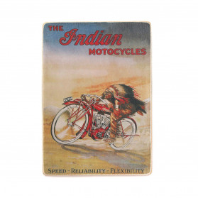 Постер "The Indian motorcycles. Speed – Reliability – Flexibility"